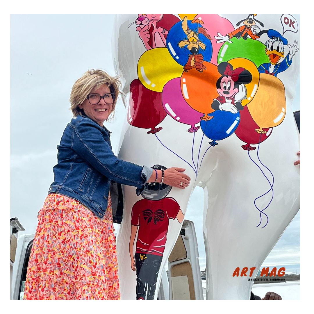 florence muliardo sculptrice de dent à mers les bains