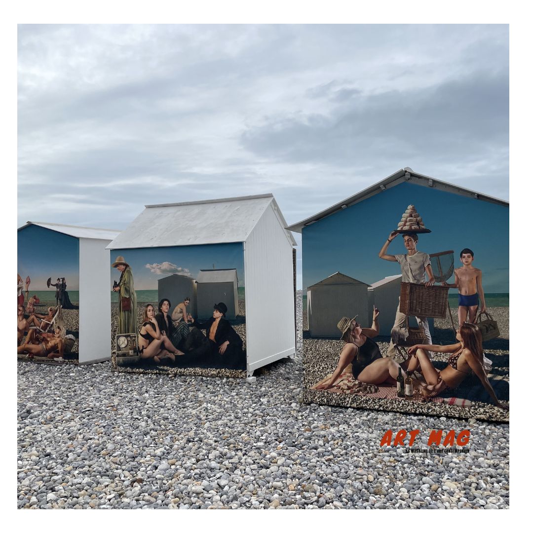 cabines de plage de Mers les bains cédric tanguy