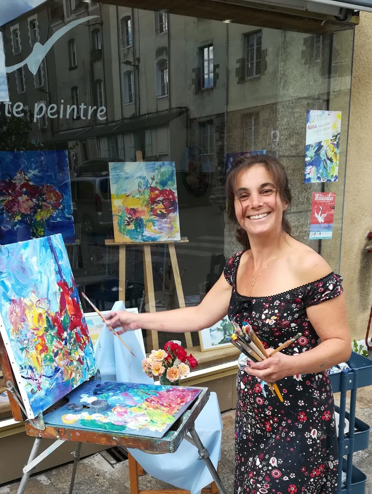 Artiste Nina Nkar magazine art mag