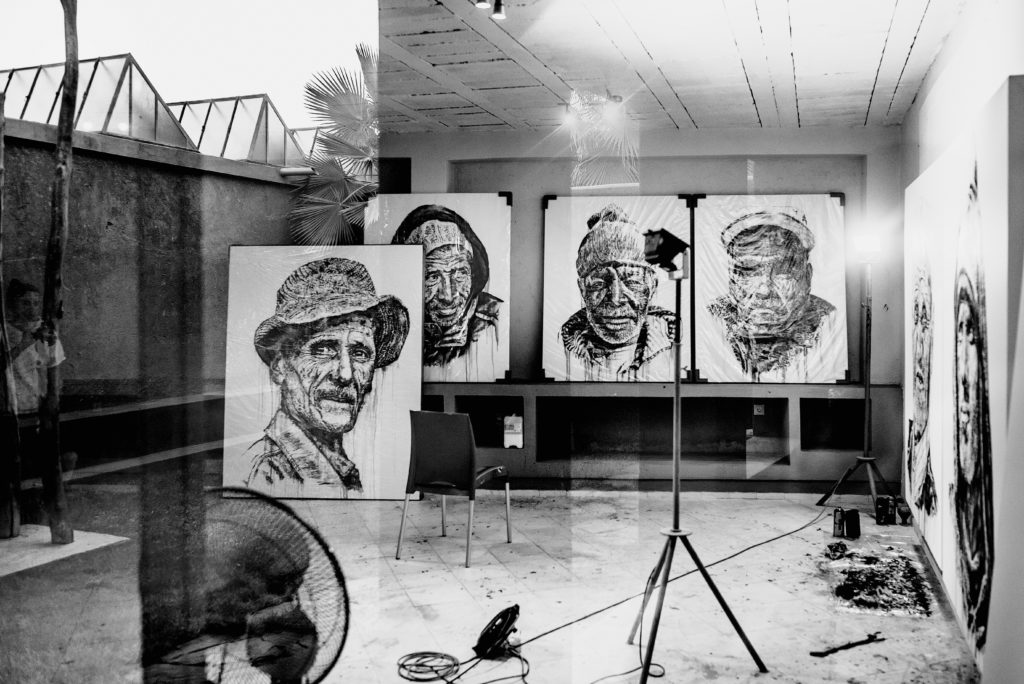 Portrait noir et blanc par Hendrick Beikirch