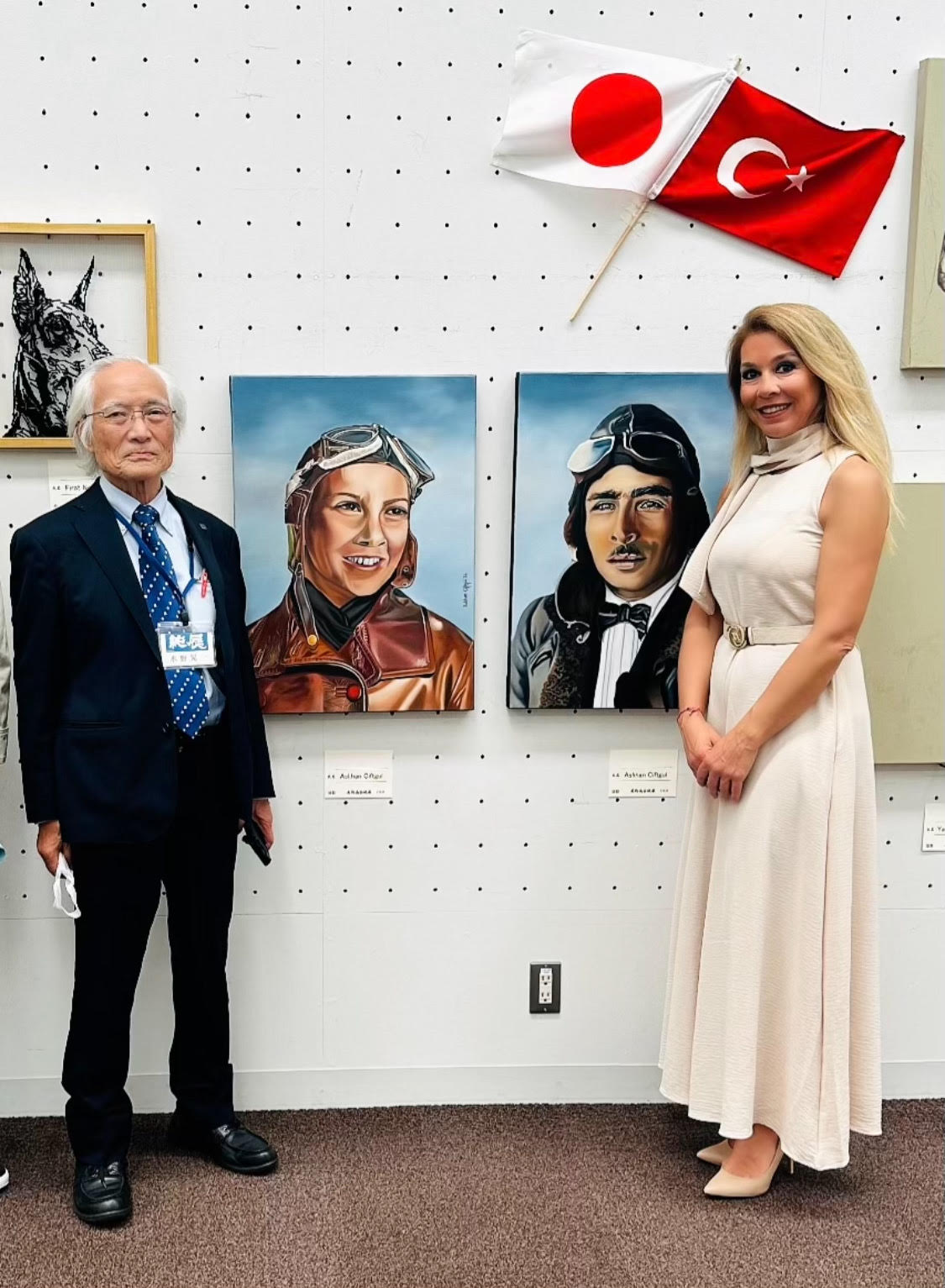Director of Tokyo Metropolitan Art Museum with Aslihan Ciftgul