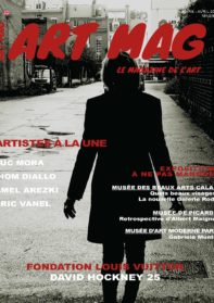 magazine art mag 25 Diom diallo, luc mora, amel arezki, eric vanel Musée des beaux arts Calais Musée de picardie Musée d'art moderne Fondation Louis Vuitton David Hockney